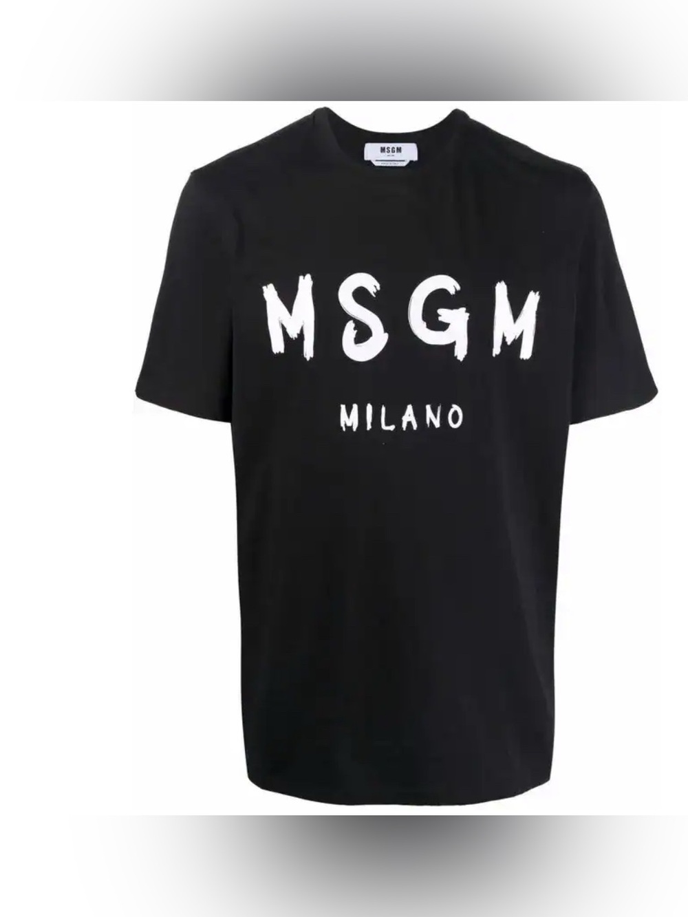 MSGM 
Milano Logo T-Shirt - Black
